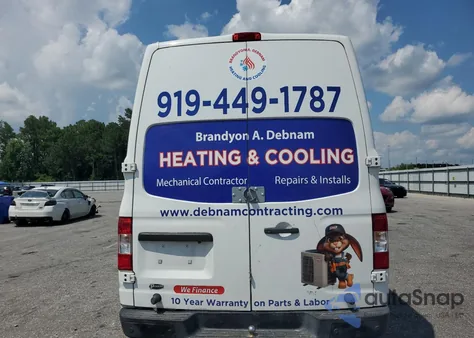 2019 Nissan Nv 2500 S from USA, damaged, VIN 1N6BF0LY8KN8N8067